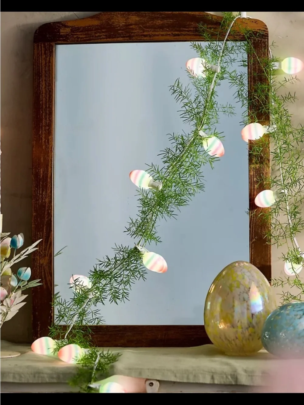 Terrain Stargazer Garden Lights. Set of 10. Pastel colors.